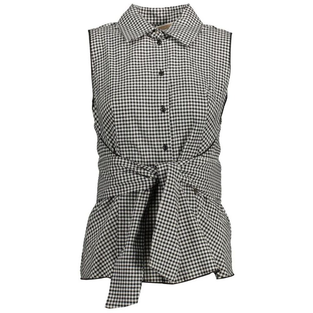 Kocca Black Cotton Women Women's Shirt